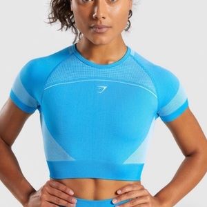 Gymshark top🤍🩵
